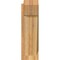 Ekena Millwork Traditional Slat Rough Sawn Outlooker, Western Red Cedar, 8"W x 18"D x 26"H OUT08X18X26TRA06RWR - alternate 2
